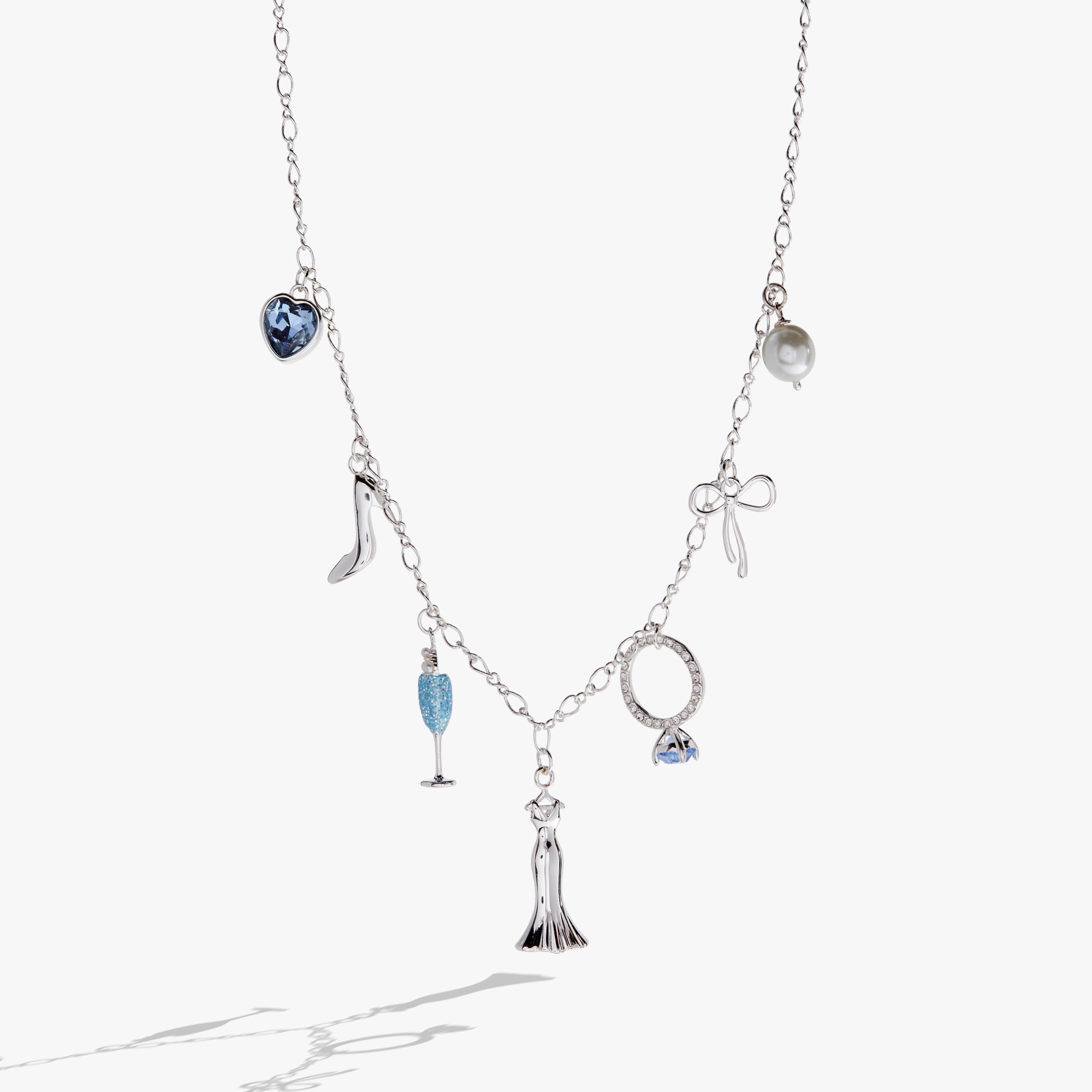 Bridal Multi-Charm Necklace - Aaria Tees Aaria Tees