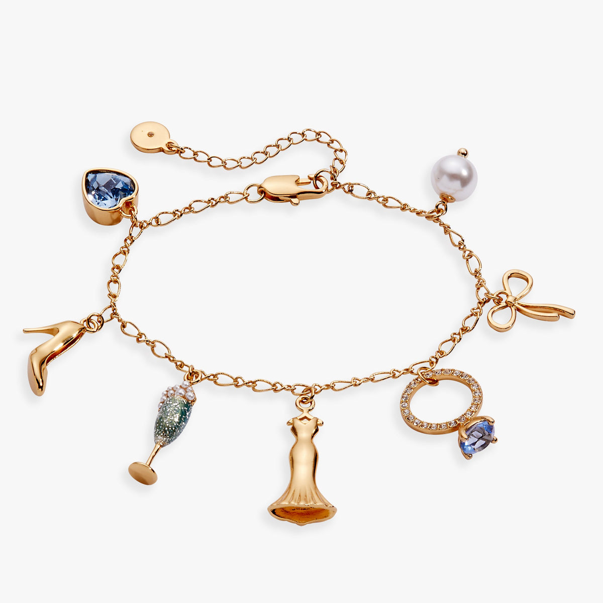 Bridal Multi-Charm Bracelet - Aaria Tees