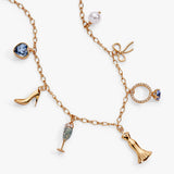 Bridal Multi-Charm Necklace - Aaria Tees Aaria Tees