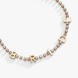 "Bride" Crystal Tennis Bracelet - Aaria Tees Aaria Tees