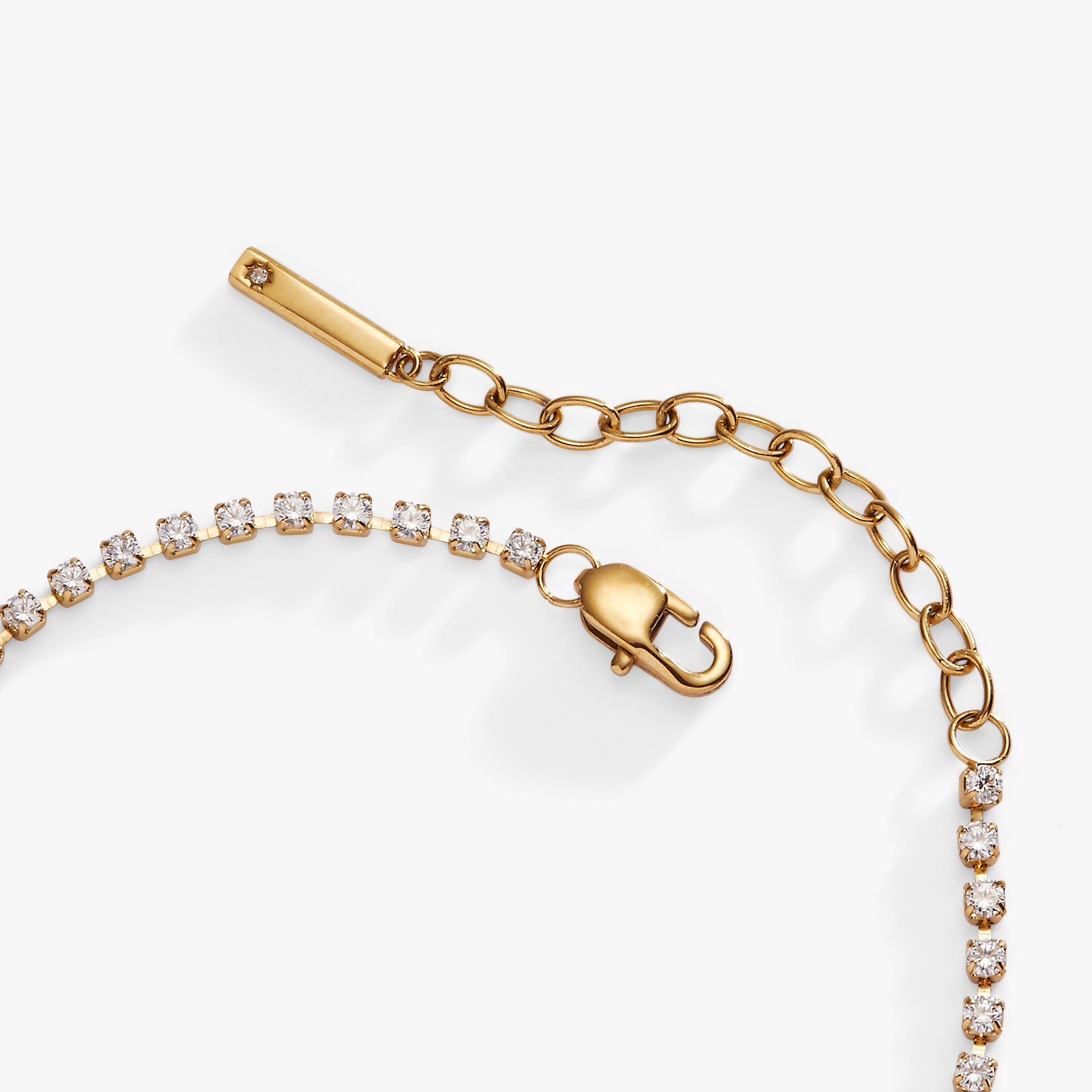 "Bride" Crystal Tennis Bracelet - Aaria Tees Aaria Tees