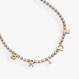 “Bride” Crystal Tennis Necklace - Aaria Tees Aaria Tees