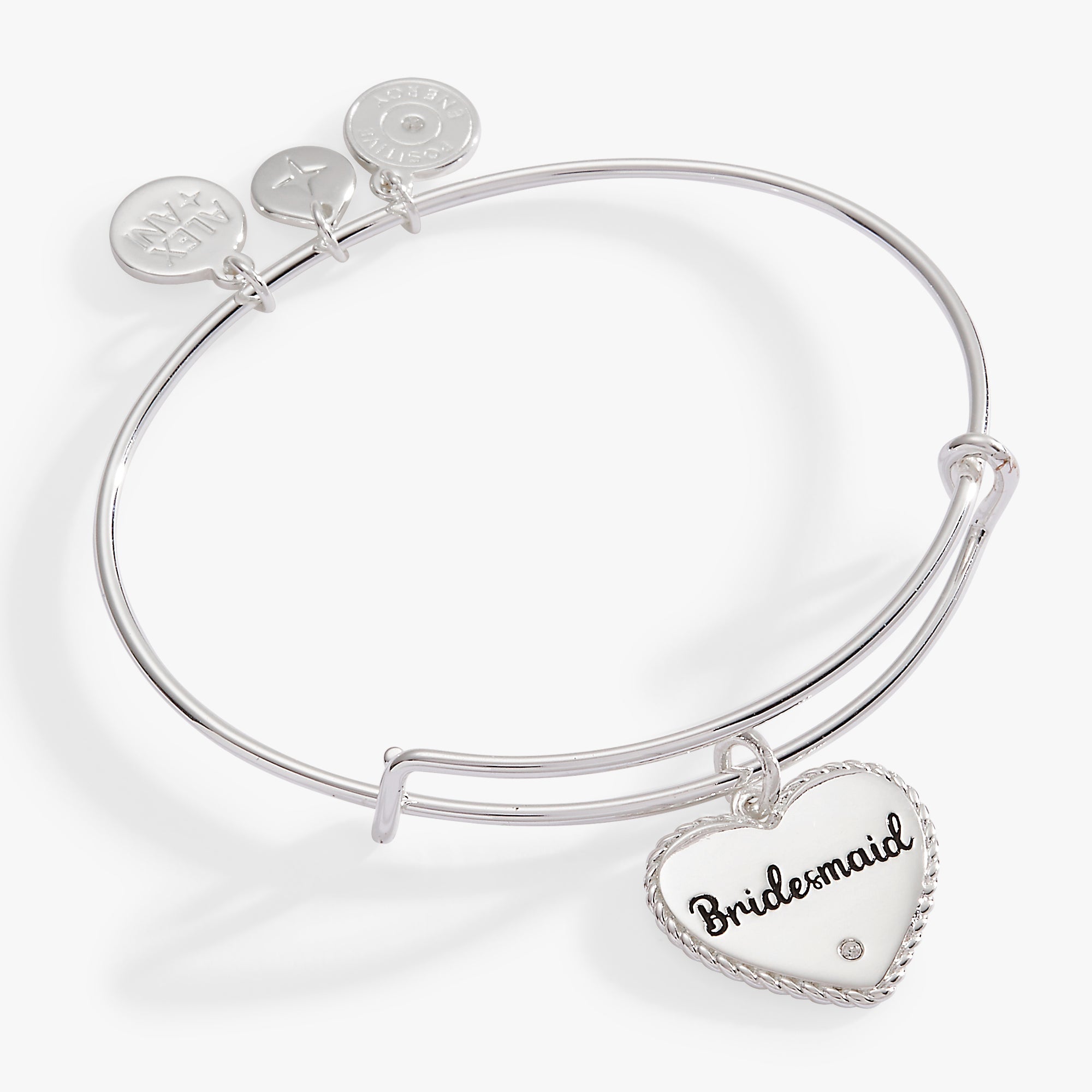 Bridesmaid Heart Bangle - Aaria Tees Aaria Tees