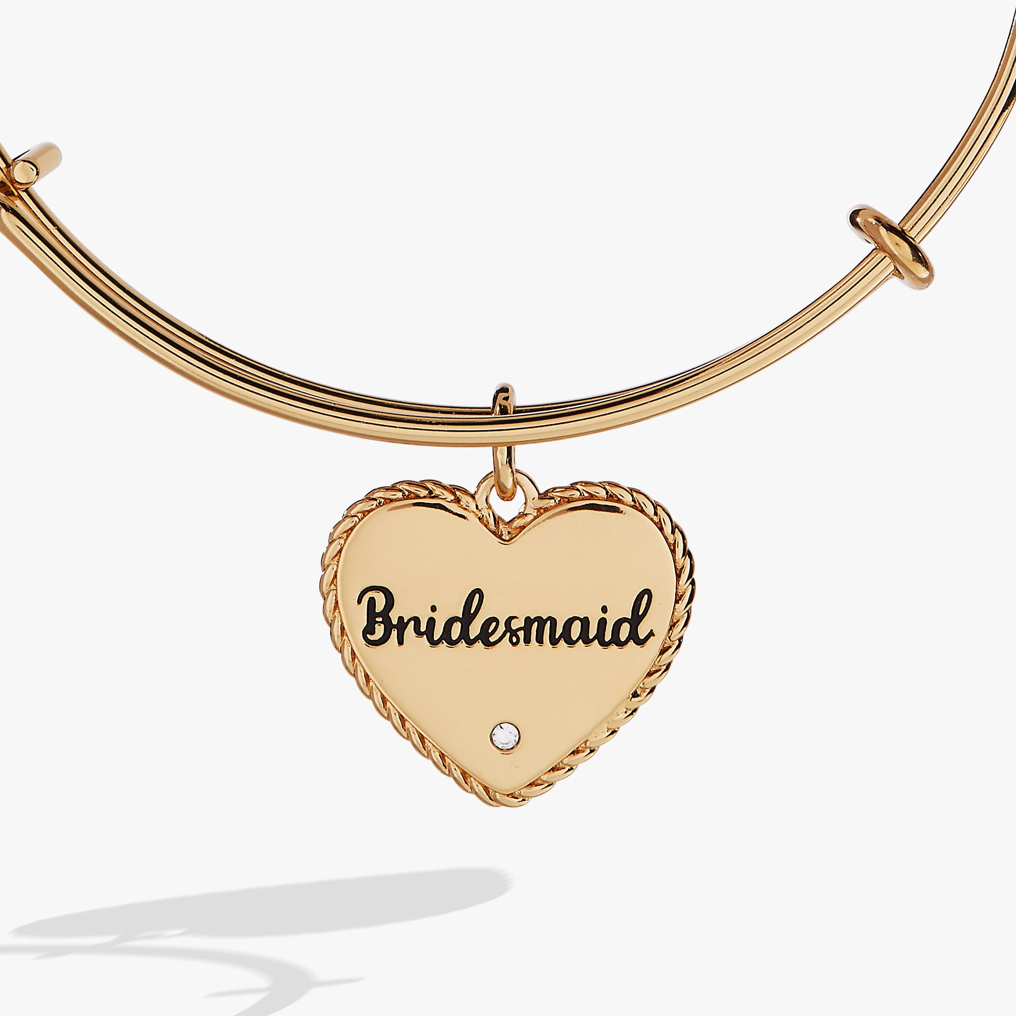 Bridesmaid Heart Bangle - Aaria Tees Aaria Tees