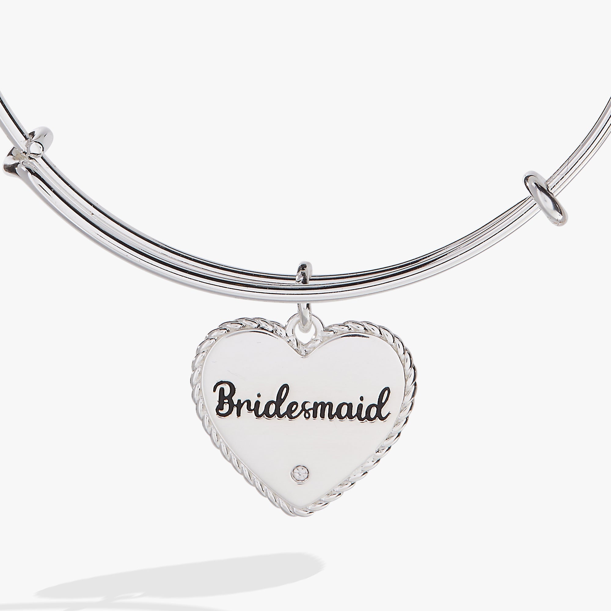 Bridesmaid Heart Bangle - Aaria Tees Aaria Tees