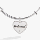 Bridesmaid Heart Bangle - Aaria Tees Aaria Tees