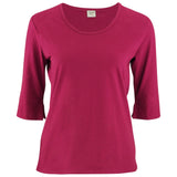 Bright Organic 3/4 Length Tee - Aaria Tees Aaria Tees