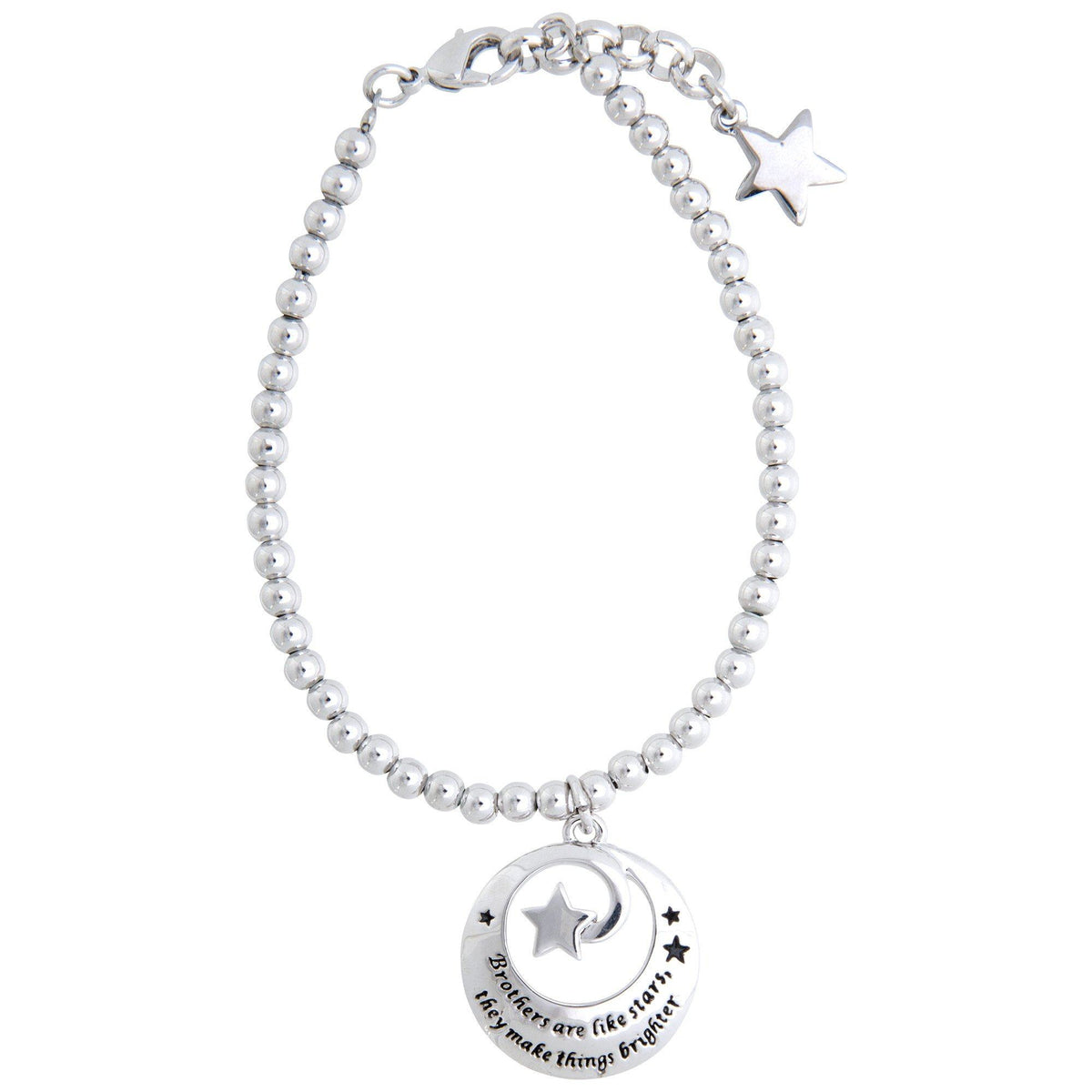 Brothers Are Like Stars Bracelet - Aaria Tees