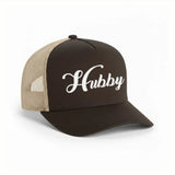 Embroidered Hubby Trucker Hat – Classic Mesh Cap for Wedding or Anniversary - Aaria Tees Aaria Tees