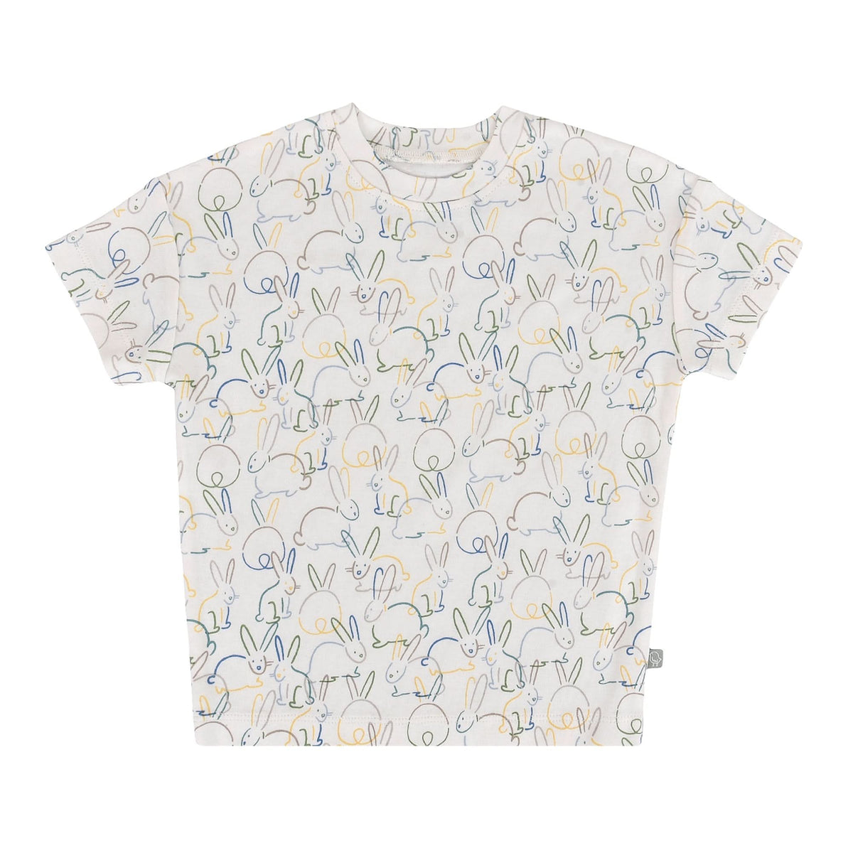 Boxy Toddler Tee | bunnies - Aaria Tees