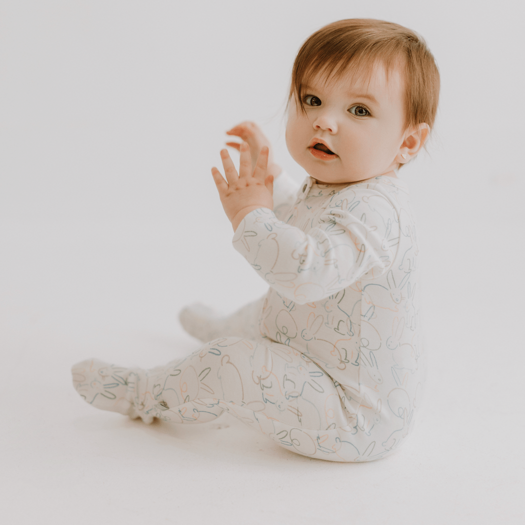 footie | bunnies - Aaria Tees Aaria Tees