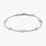 Butterfly and Flower Anklet - Aaria Tees Aaria Tees
