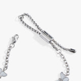 Butterfly and Flower Anklet - Aaria Tees Aaria Tees