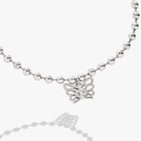 Butterfly Ball Chain Bracelet - Aaria Tees Aaria Tees