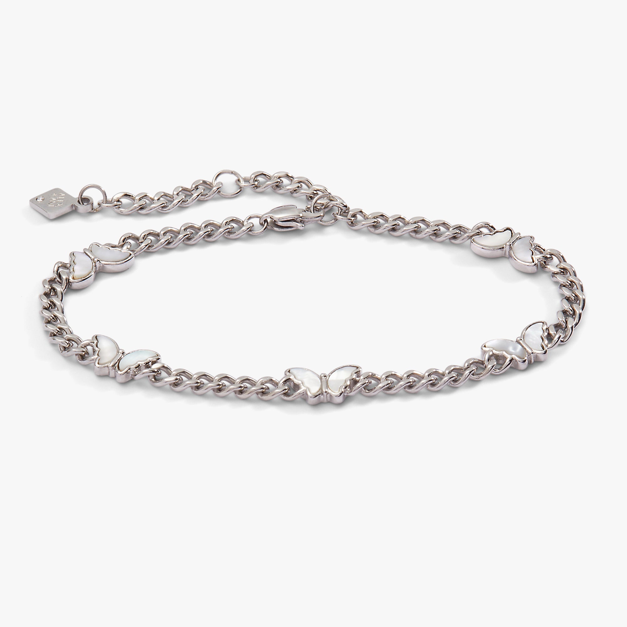 Butterfly Curb Chain Bracelet - Aaria Tees Aaria Tees