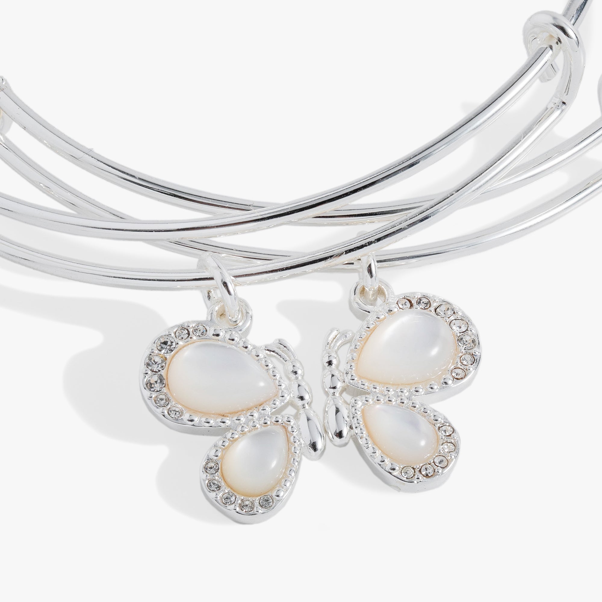 Perfect Pairs- Butterfly Wings Bangle Set of 2 - Aaria Tees Aaria Tees