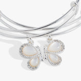 Perfect Pairs- Butterfly Wings Bangle Set of 2 - Aaria Tees Aaria Tees