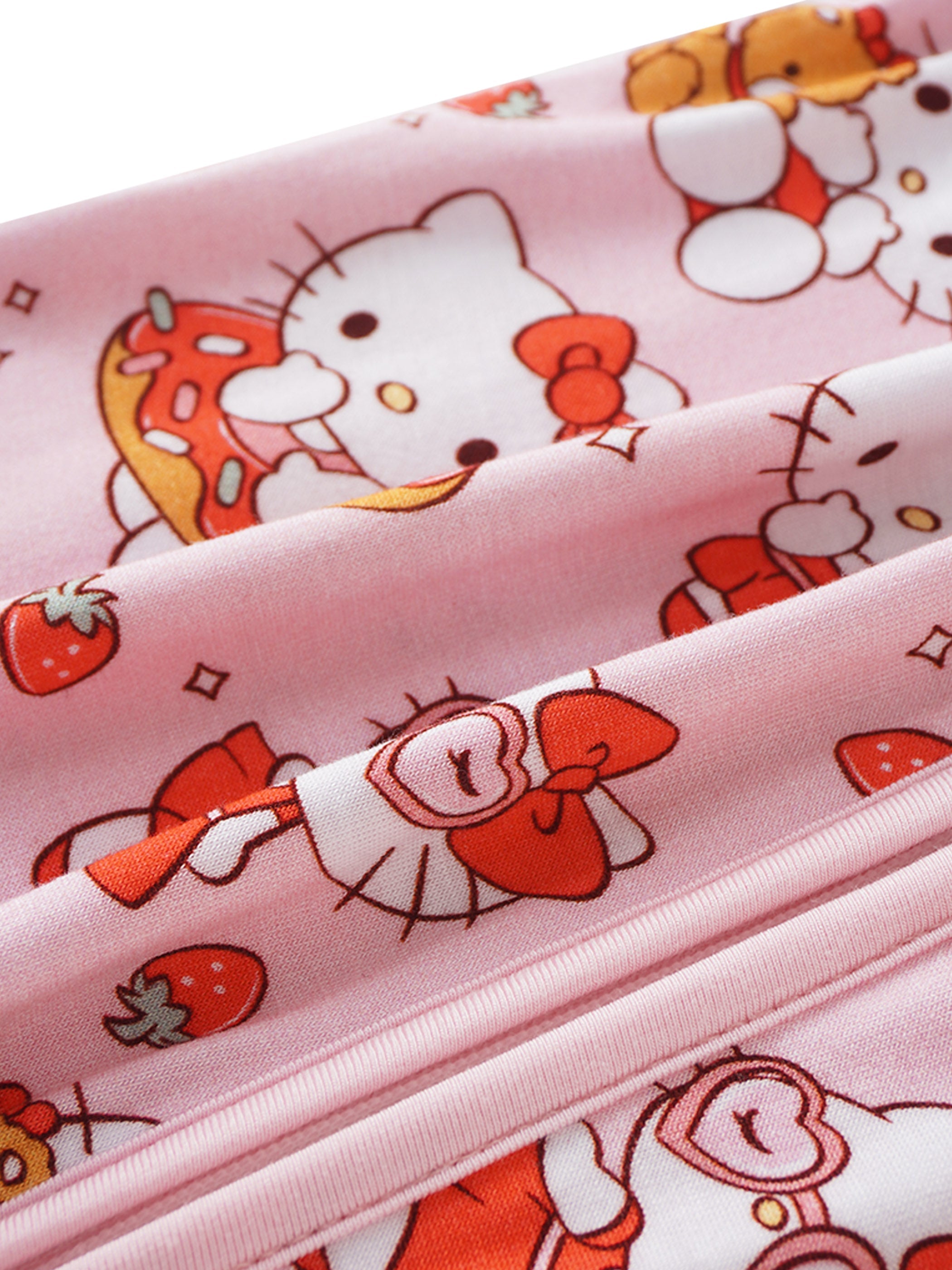 PoshTOT Sanrio Hello Kitty Bamboo Baby Convertible Zippy Romper - Aaria Tees Aaria Tees