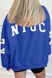 Dark Blue KY KENTUCKY Printed Mock Neck Sweatshirt - Aaria Tees Aaria Tees
