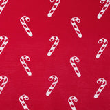 Christmas Candy Cane Jacquard Knit Baby Blanket - Aaria Tees Aaria Tees