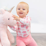 Candy Pink Flare Legging Aaria Tees