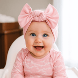Candy Pink Knotted Bow Aaria Tees