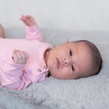 Candy Pink Long Sleeve Bodysuit Aaria Tees