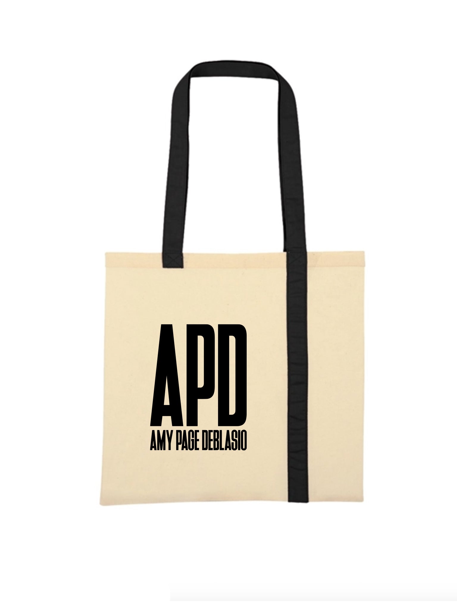 Logo Tote Bag in Cotton Canvas - Aaria Tees Aaria Tees