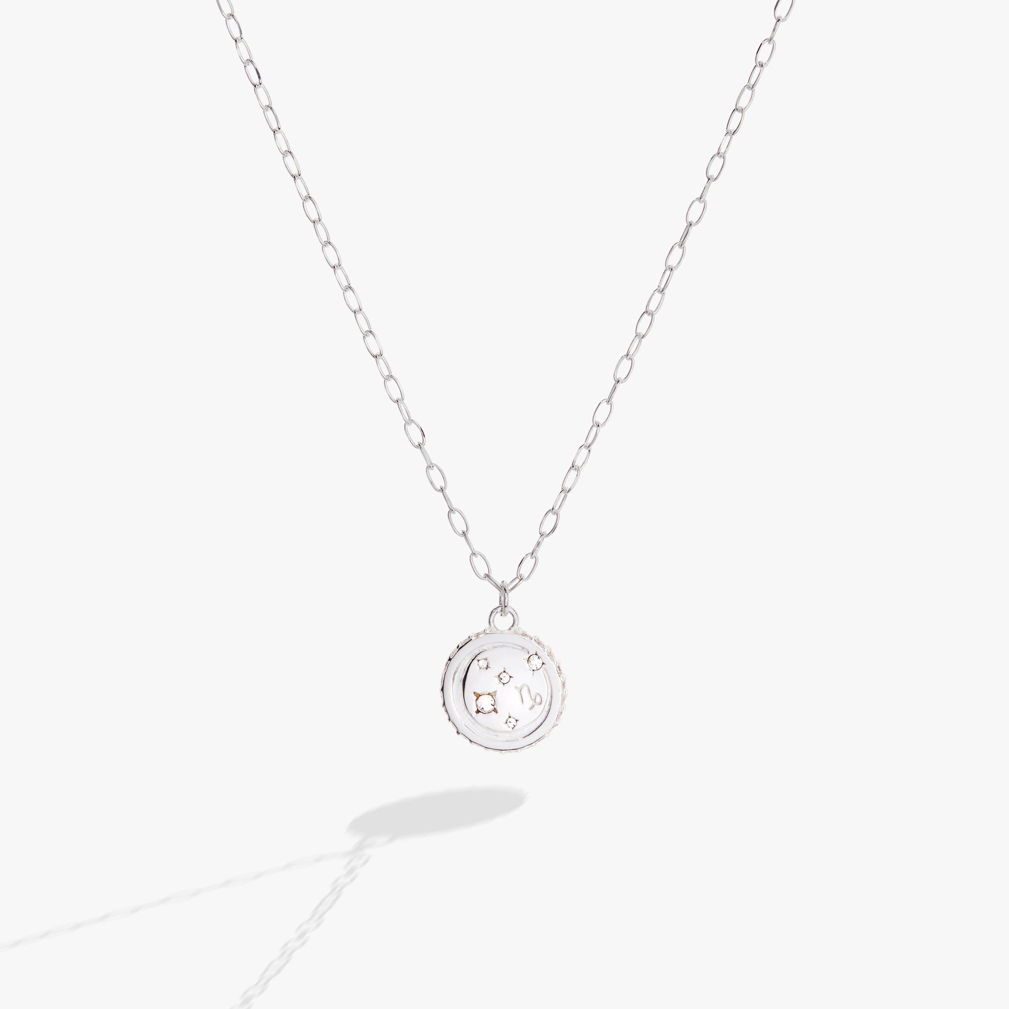 Capricorn Zodiac Precious Necklace - Aaria Tees Aaria Tees