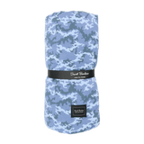 Blue Camouflage Big Kid Cloud Blanket Aaria Tees