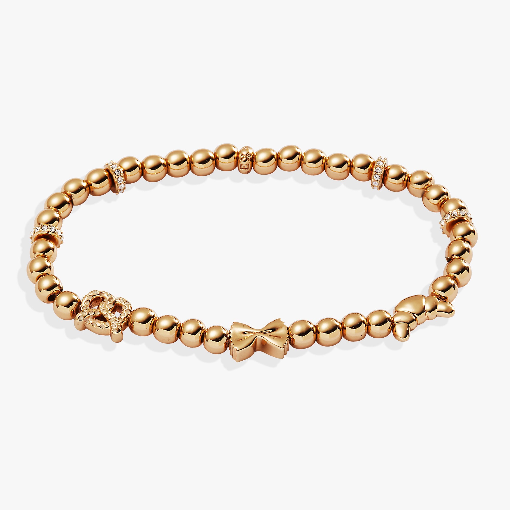 'Carbs are My Love Language' Beaded Stretch Bracelet - Aaria Tees Aaria Tees