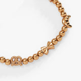 'Carbs are My Love Language' Beaded Stretch Bracelet - Aaria Tees Aaria Tees