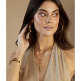 Carrie Flat Hoops Aaria Tees
