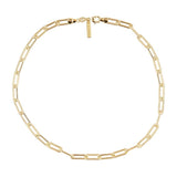Carrie Paper Clip  Necklace Aaria Tees