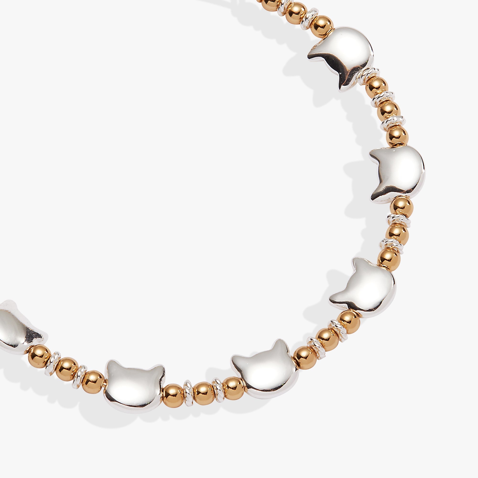 Cat Beaded Bangle - Aaria Tees Aaria Tees