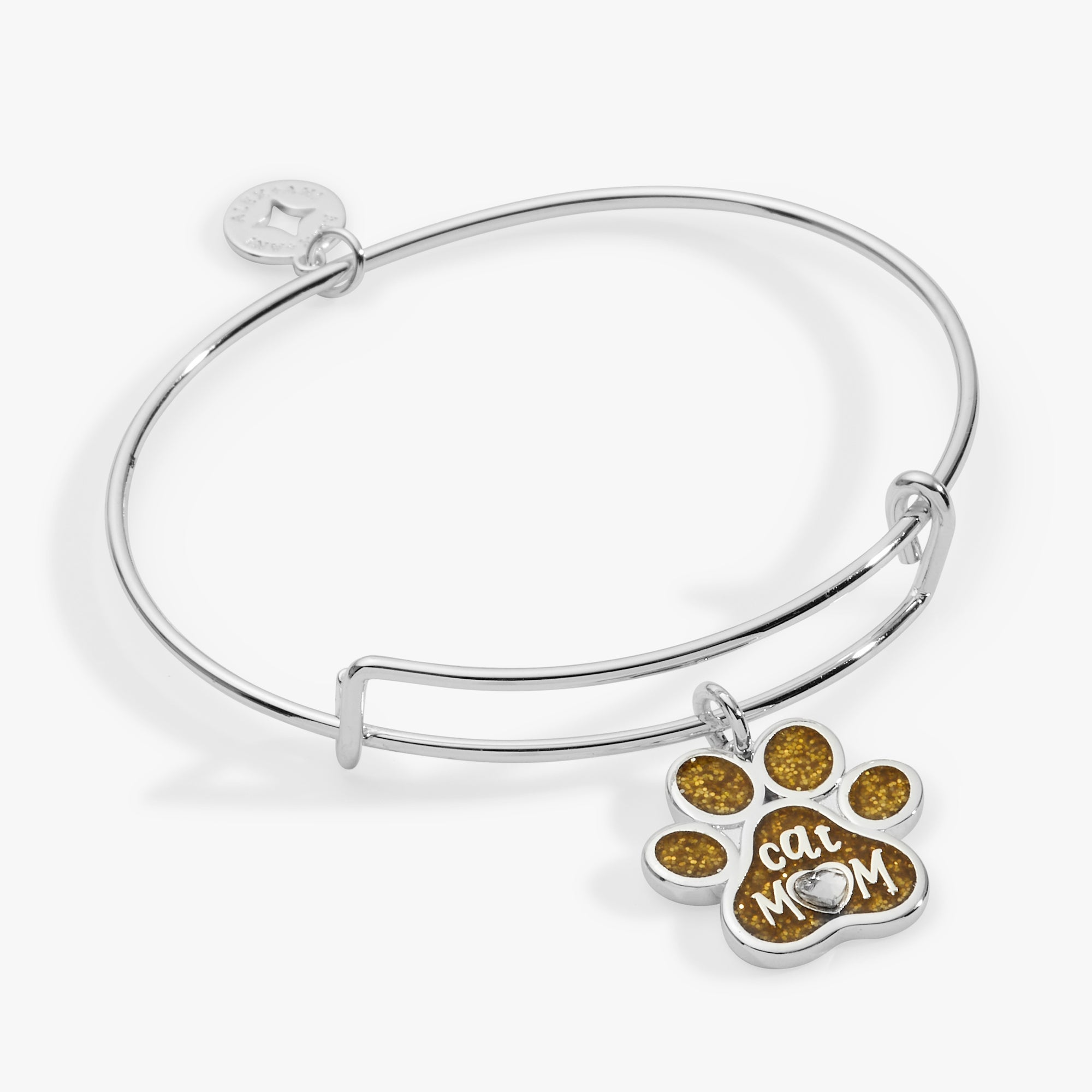Cat Mom Charm Bangle - Aaria Tees Aaria Tees
