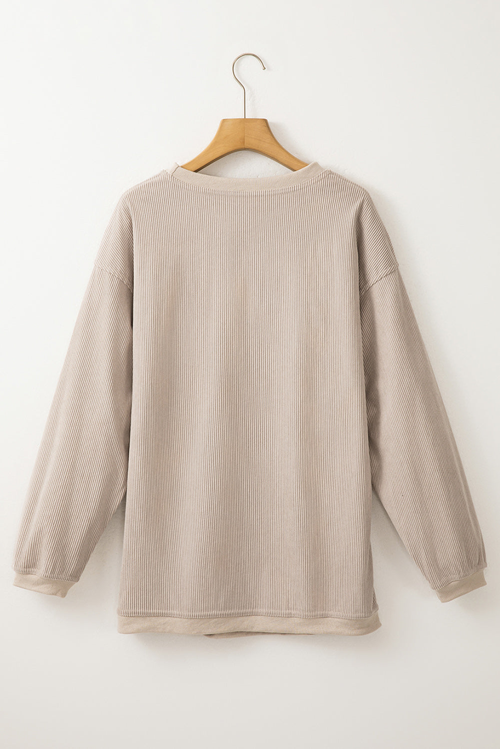Smoke Gray Western Cowboy Boots Graphic Corded Loose Sweatshirt - Aaria Tees Aaria Tees