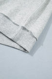 Light Grey TN TENNESSEE Double Printed Reversible Mock Neck Sweatshirt - Aaria Tees Aaria Tees