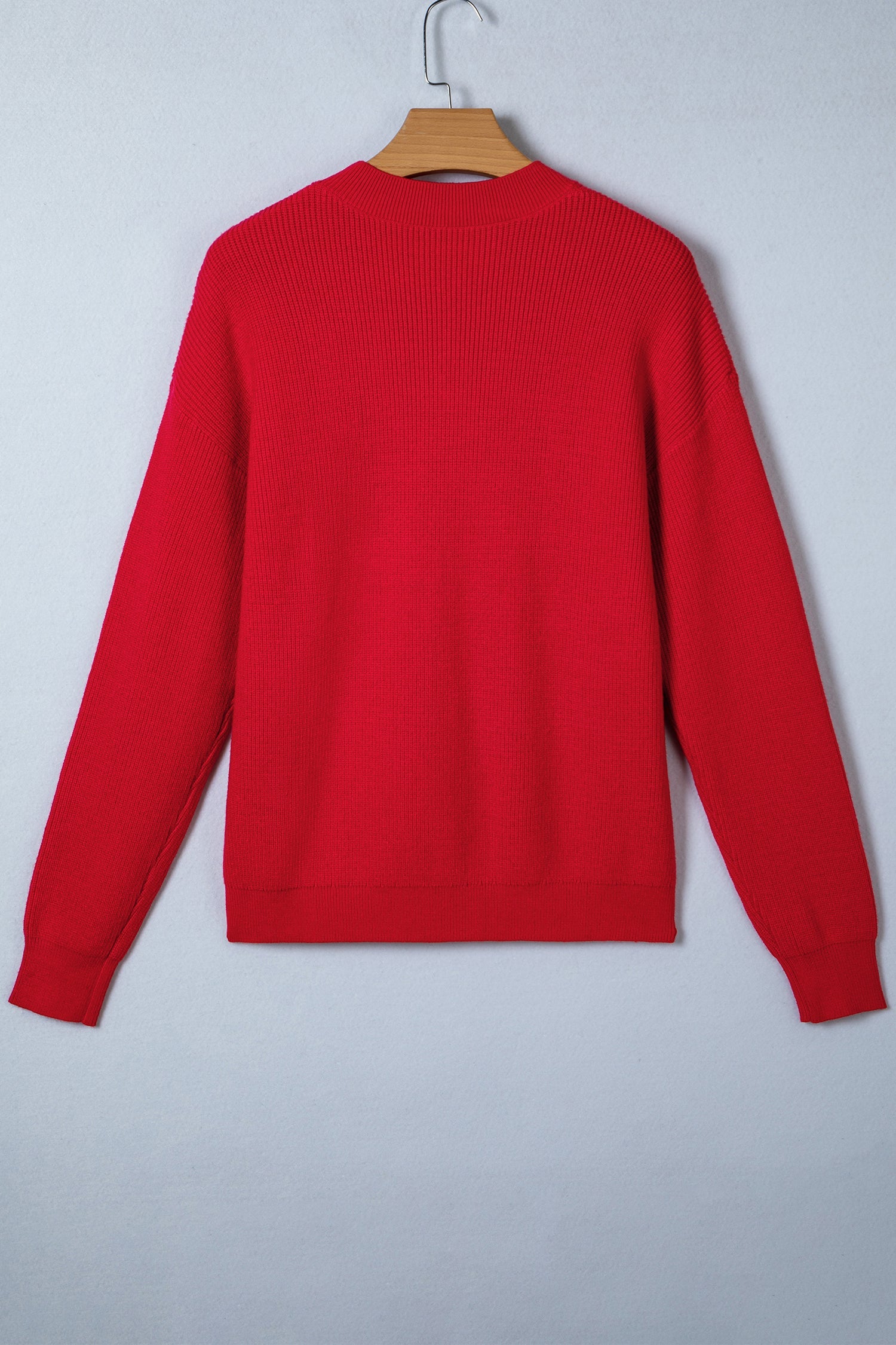 Arya Embroidered Graphic Ribbed Sweater - Aaria Tees Aaria Tees