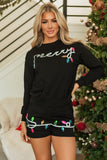 Torisora Graphic Pullover and Shorts - Aaria Tees Aaria Tees