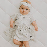 short sleeve twirl dress | celestial - Aaria Tees Aaria Tees