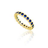 Celeste Eternity Ring - Sapphire Aaria Tees
