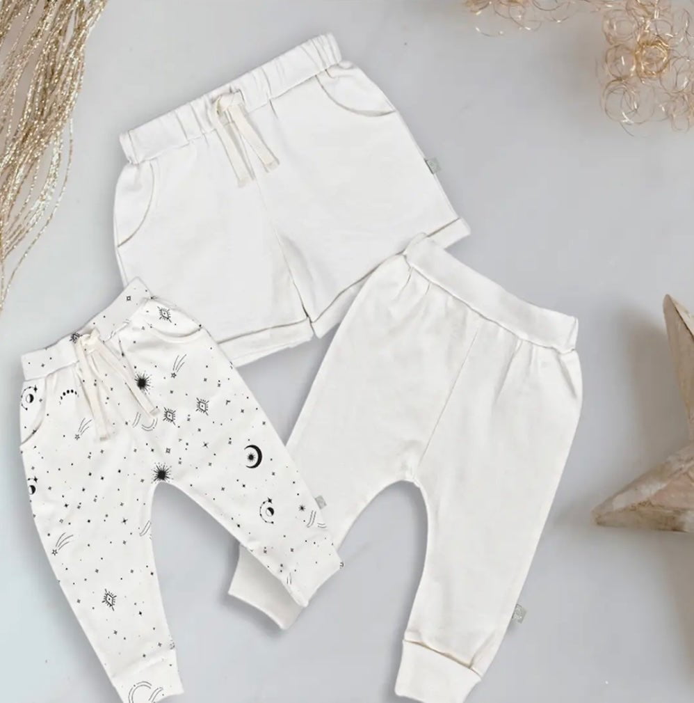 basics pants | ivory - Aaria Tees Aaria Tees