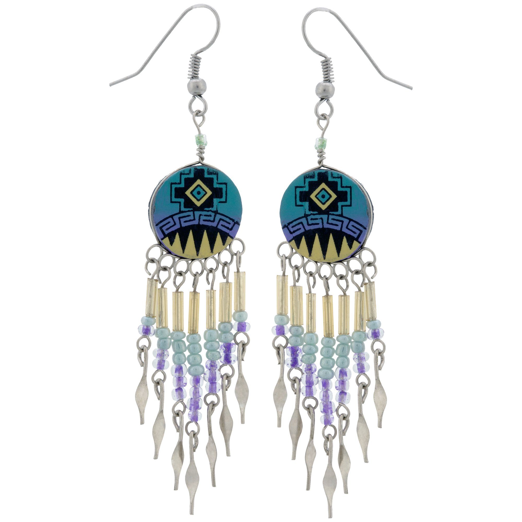 Ceramic Chandelier Earrings - Aaria Tees Aaria Tees