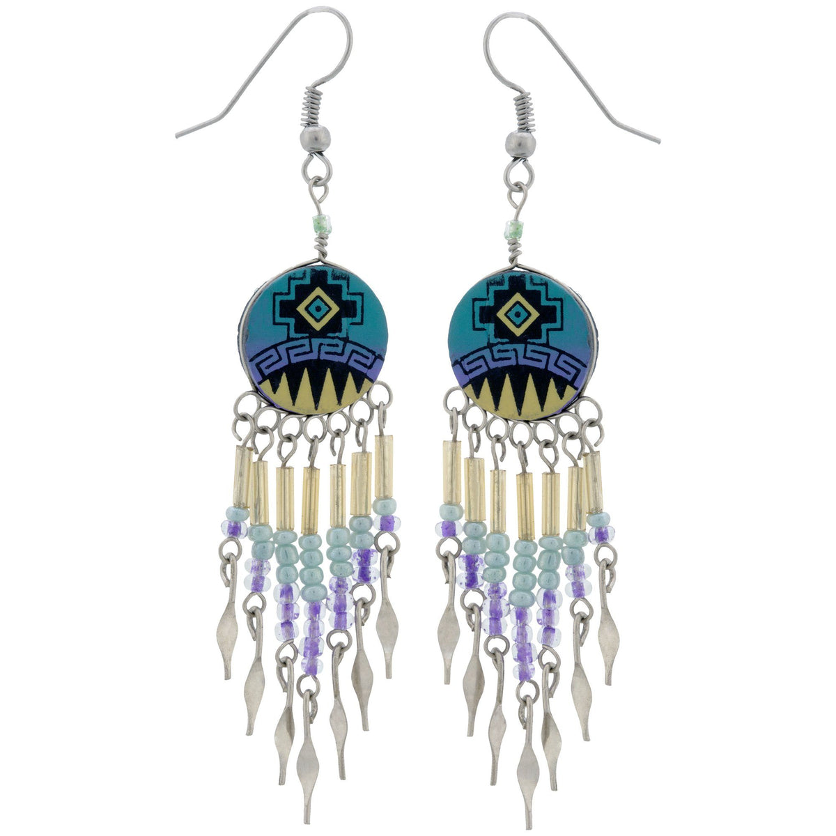 Ceramic Chandelier Earrings - Aaria Tees