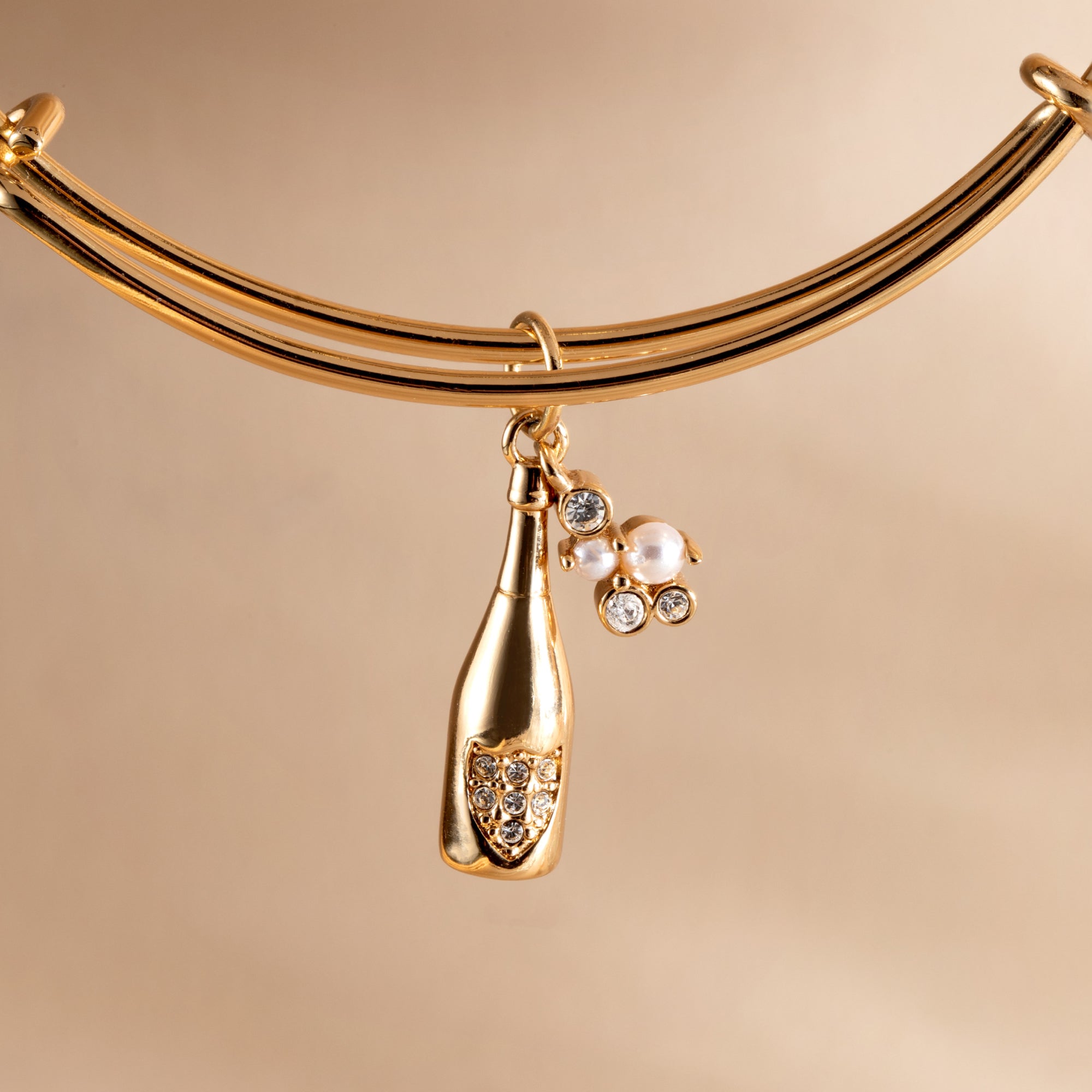 Champagne Bangle - Aaria Tees Aaria Tees