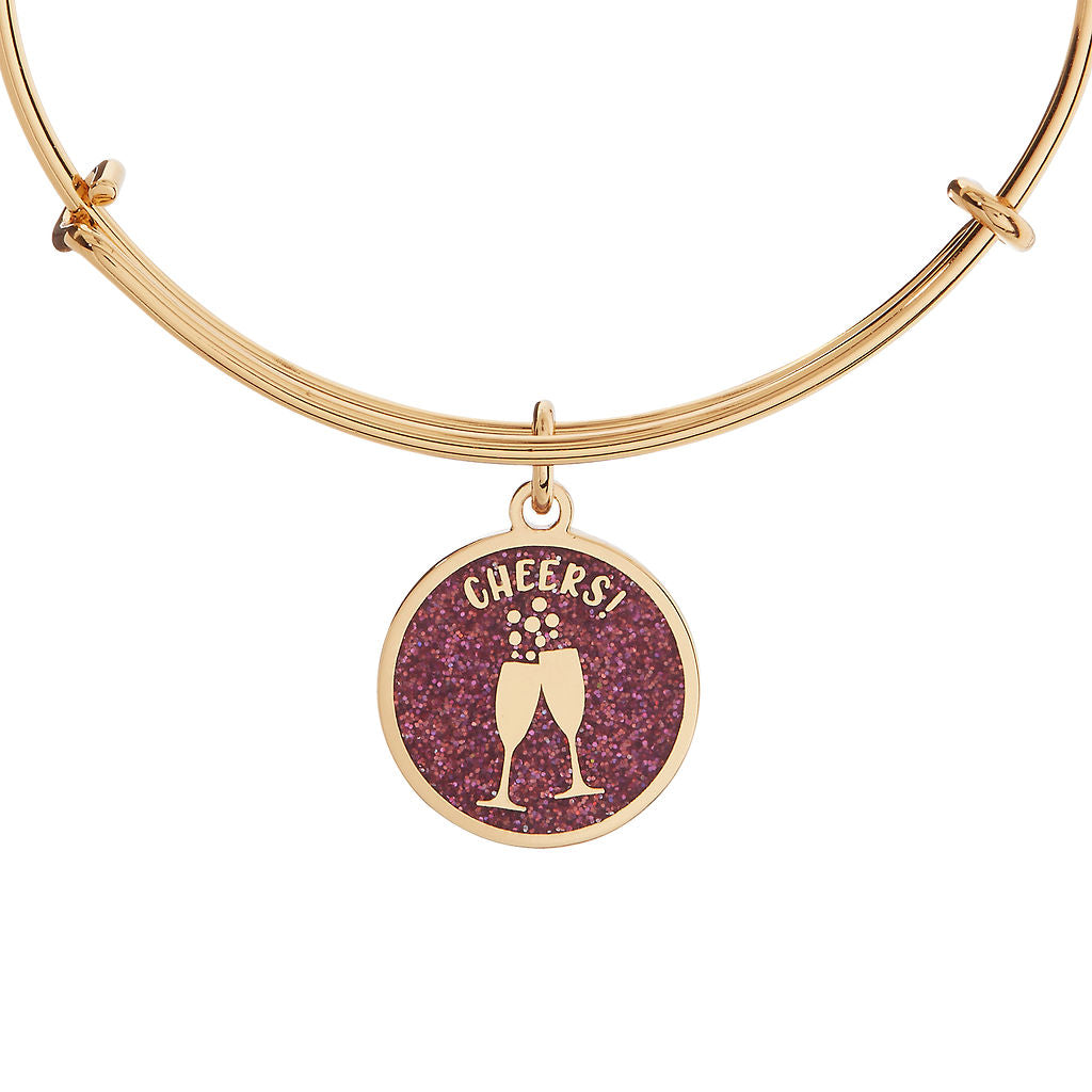 Happy New Year Cheers Bangle - Aaria Tees Aaria Tees