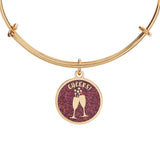 Happy New Year Cheers Bangle - Aaria Tees Aaria Tees