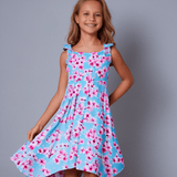 Cherry Blossom Racerback Dress Aaria Tees