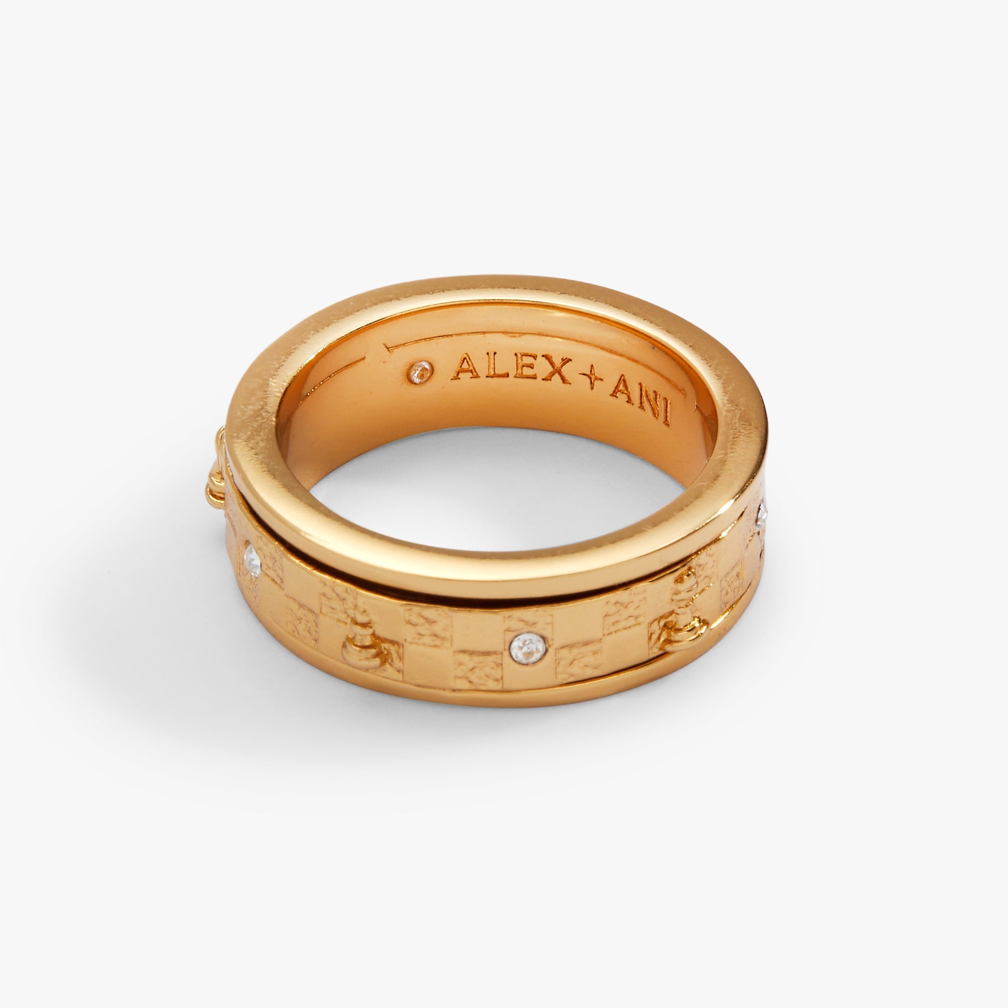 Chess Fidget Ring - Aaria Tees Aaria Tees